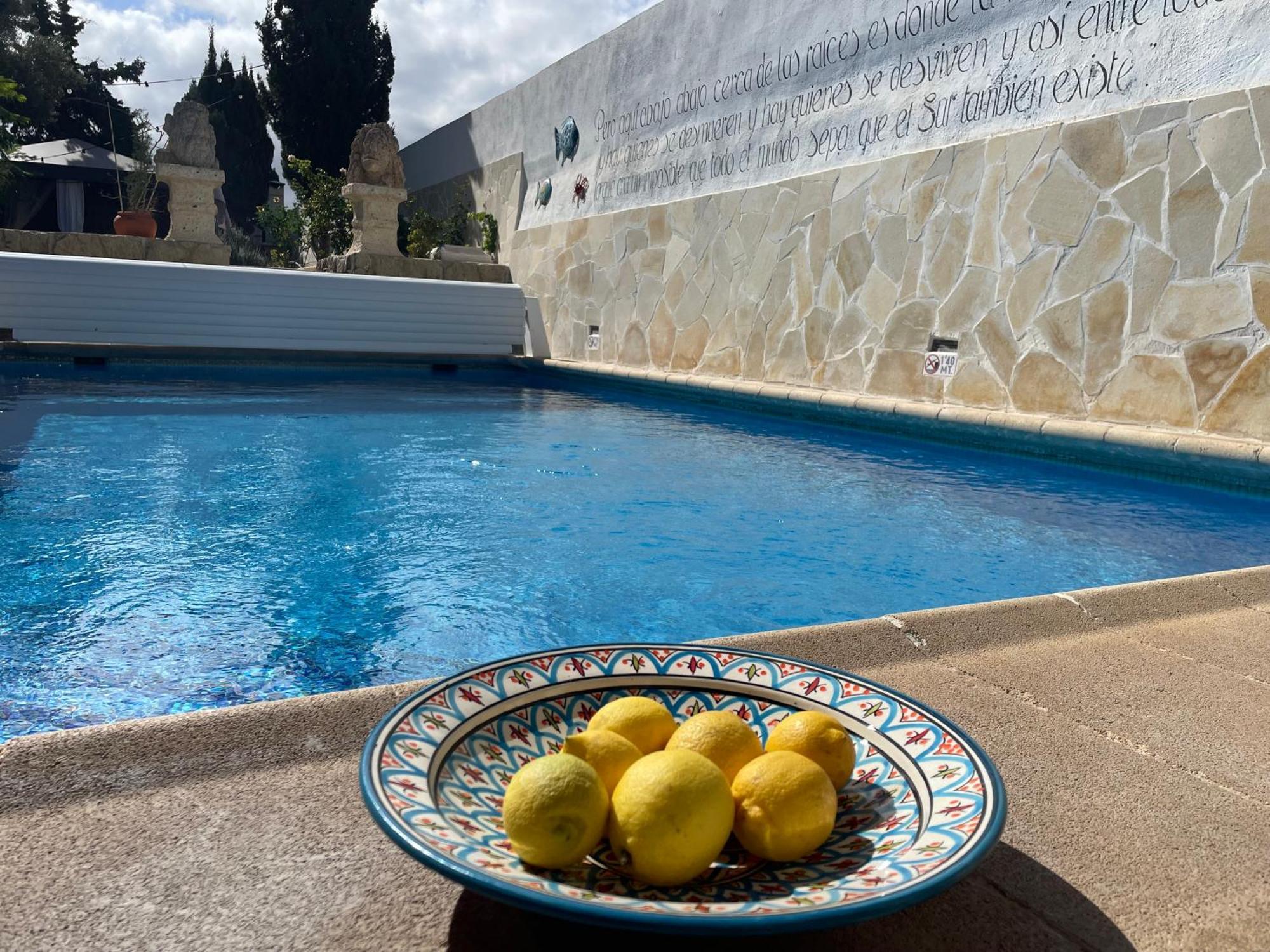 Authentic Canary Style Villa With Private Pool And Garden- Casa Juan Vera Granadilla De Abona Exteriér fotografie