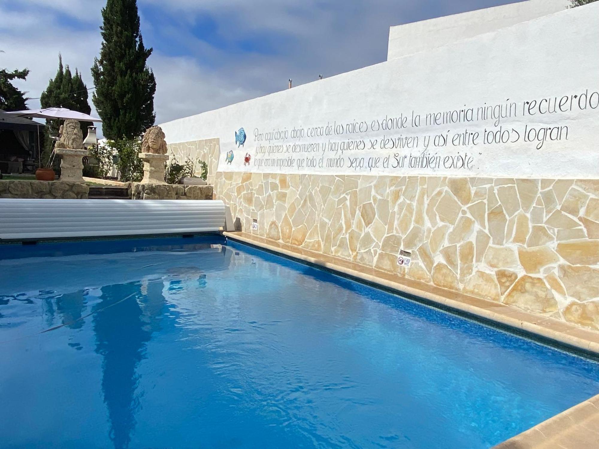 Authentic Canary Style Villa With Private Pool And Garden- Casa Juan Vera Granadilla De Abona Exteriér fotografie